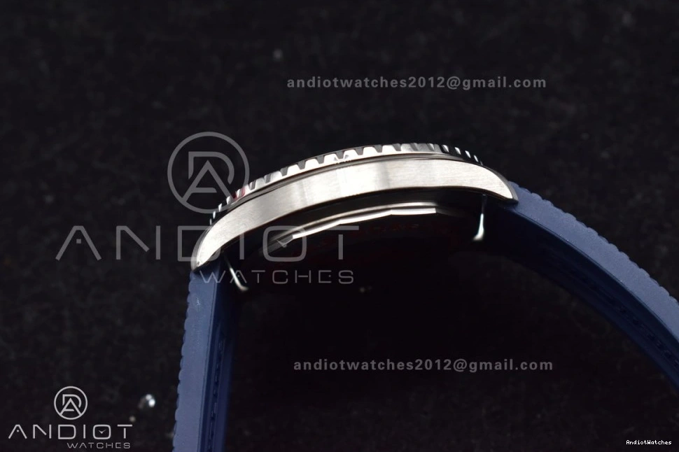 Contemporary Automatic A Blue Edition Best 1168 Dial SS Rubber SuperOcean Blue BLSF on 42 1:1 Strap 0428